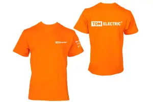 ЭЛМАКС - Футболка (L) TDM элмакс, электротехника, кабель, светотехника, elmax.pro