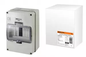 ЭЛМАКС - Бокс КМПнИ-8, с индикатором, блокировкой, герметичными вводами, 200х200х110 мм, IP66, TDM элмакс, электротехника, кабель, светотехника, elmax.pro