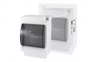 ЭЛМАКС - Бокс КМПн-2/4 для наруж. уст. с п/прозрачной крышкой, IP30 НАРОДНЫЙ элмакс, электротехника, кабель, светотехника, elmax.pro