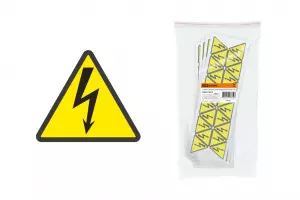 ЭЛМАКС - Символ "Молния" (треугольник) 50х50х50мм TDM элмакс, электротехника, кабель, светотехника, elmax.pro