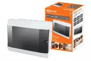 ЭЛМАКС - Бокс ЩРВ-Пм-12 модулей встраиваемый пластик IP41 TDM элмакс, электротехника, кабель, светотехника, elmax.pro