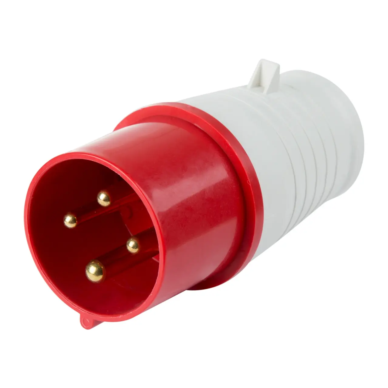 ЭЛМАКС - Вилка 024 переносная 3Р+РЕ 32А 380В IP44 REXANT элмакс, электротехника, кабель, светотехника, elmax.pro