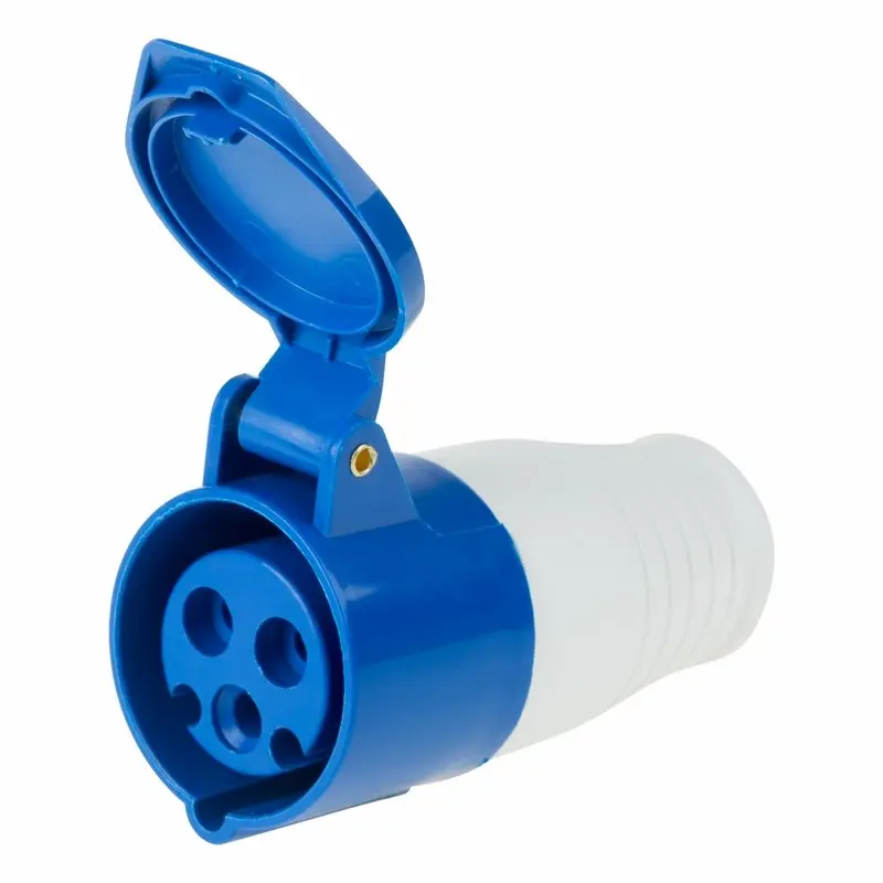 ЭЛМАКС - Розетка 213 переносная 2Р+РЕ 16А 220В IP44 REXANT элмакс, электротехника, кабель, светотехника, elmax.pro