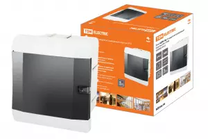 ЭЛМАКС - Бокс ЩРВ-Пм-4 модуля встраиваемый пластик IP41 TDM элмакс, электротехника, кабель, светотехника, elmax.pro