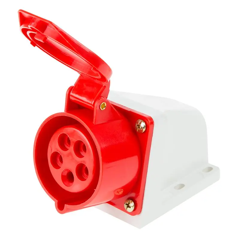 ЭЛМАКС - Розетка 115 стационарная 3Р+РЕ+N 16А 380В IP44 REXANT элмакс, электротехника, кабель, светотехника, elmax.pro