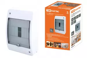 ЭЛМАКС - Бокс КМПн 2/6 для наруж. уст. с крышкой IP30 TDM элмакс, электротехника, кабель, светотехника, elmax.pro