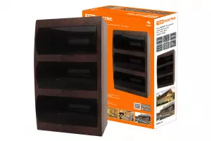 ЭЛМАКС - Бокс ЩРН-П-36 модулей навесной пластик IP41 "Эко" (бук) TDM элмакс, электротехника, кабель, светотехника, elmax.pro